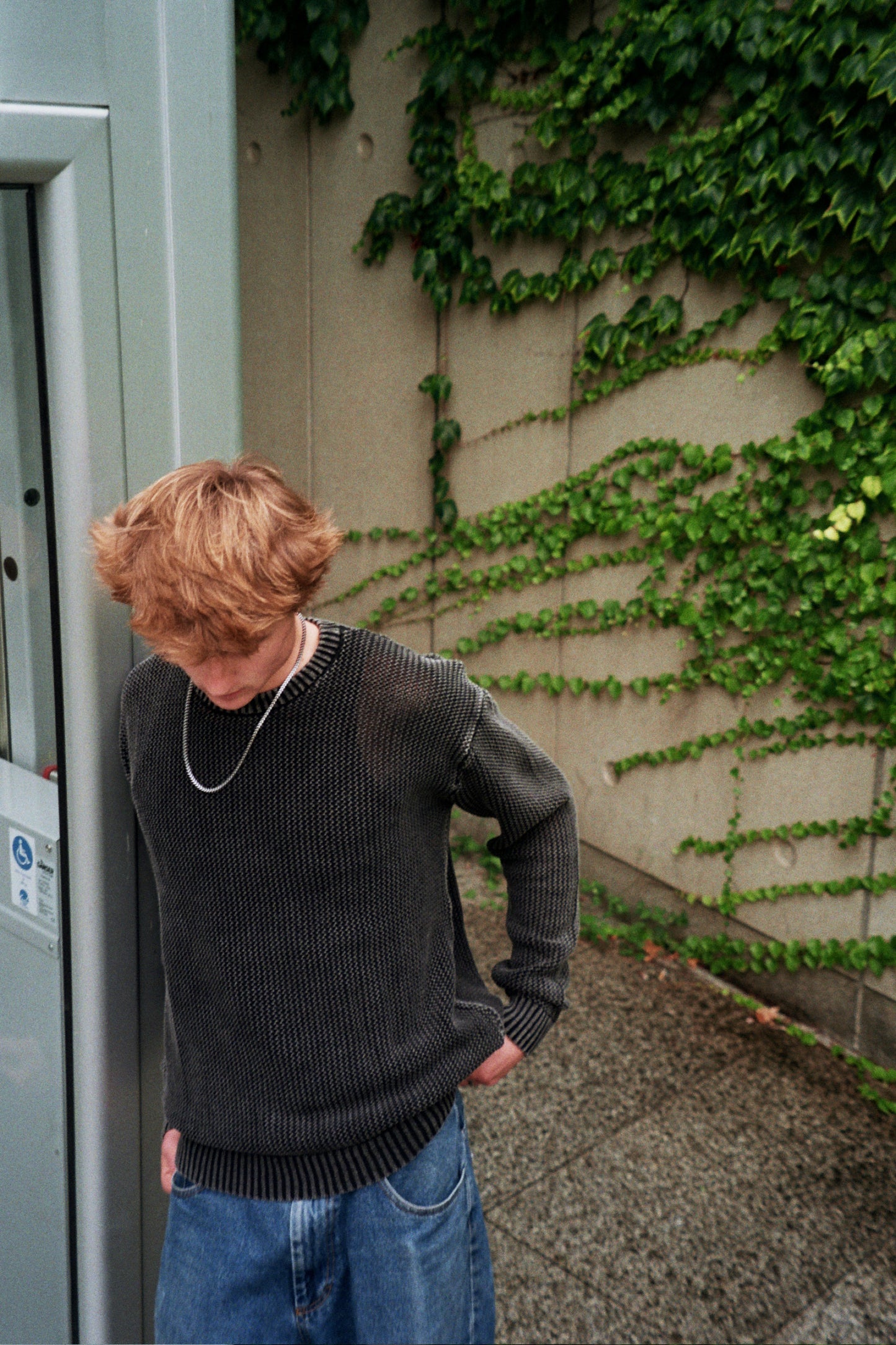 Interlace Knit Sweater - 01