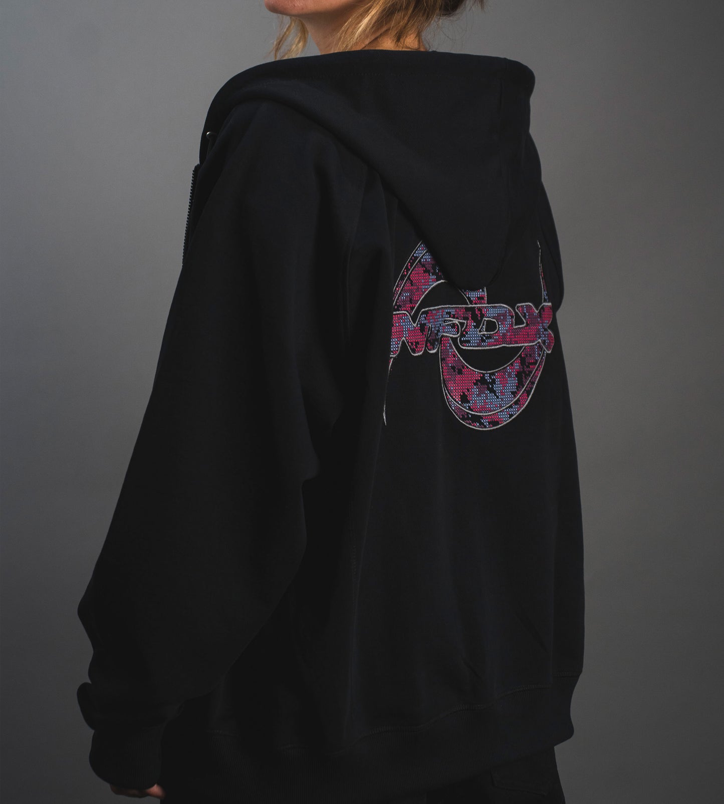 Arches Zip-Hoodie - Black
