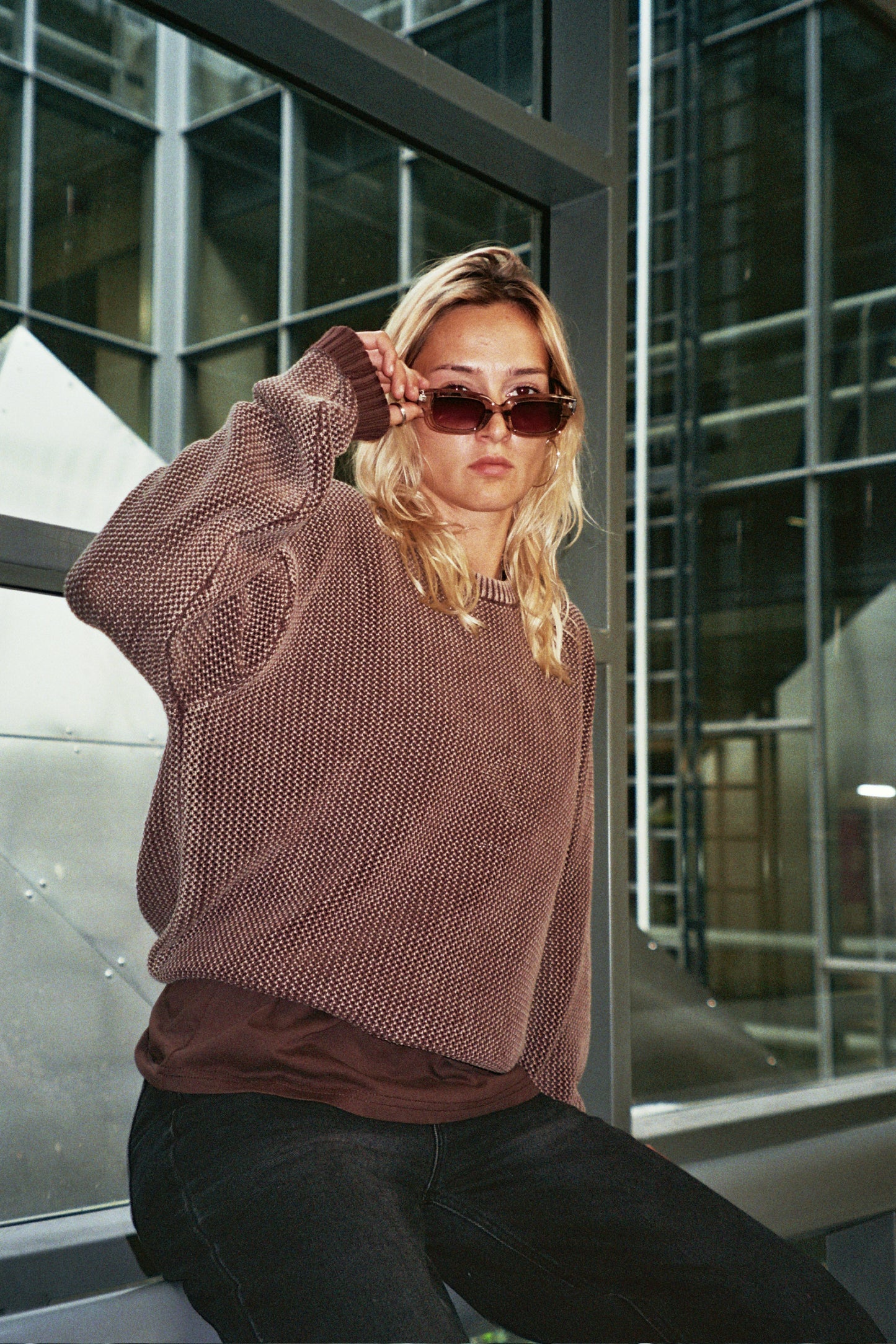 Interlace Knit Sweater - 02