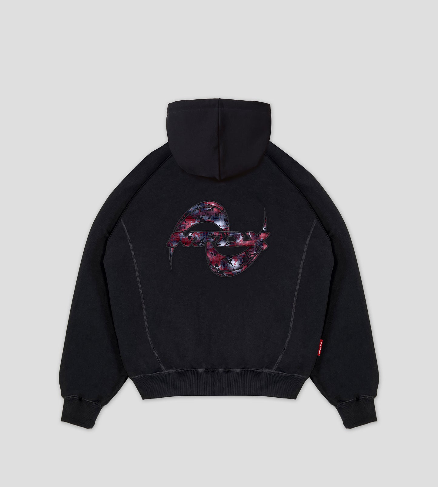 Arches Zip-Hoodie - Black