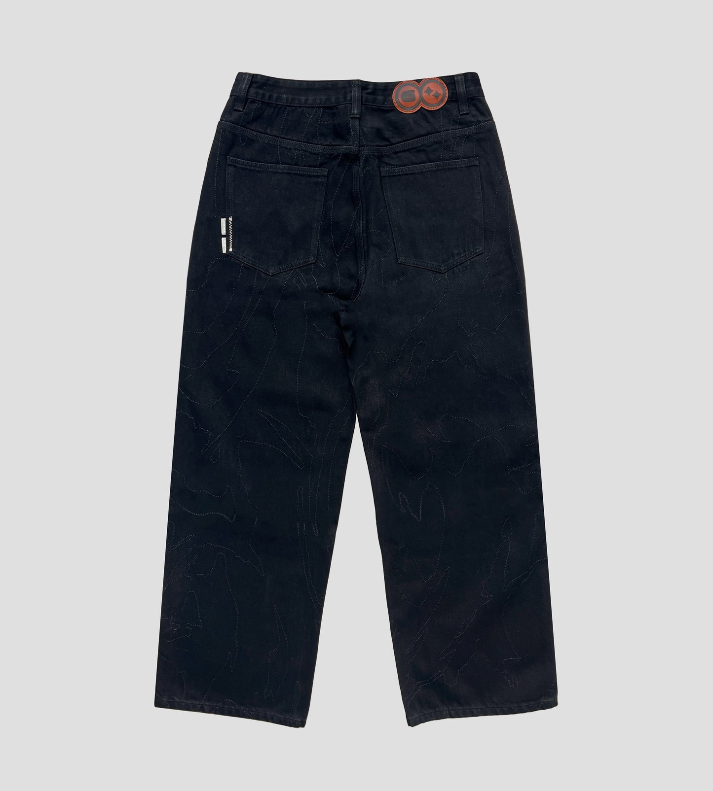 Tone-on-tone Camo Denim