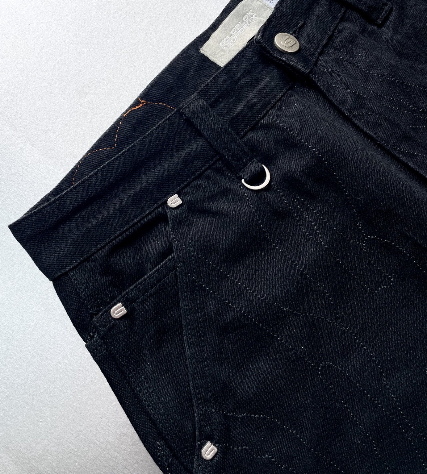 Tone-on-tone Camo Denim