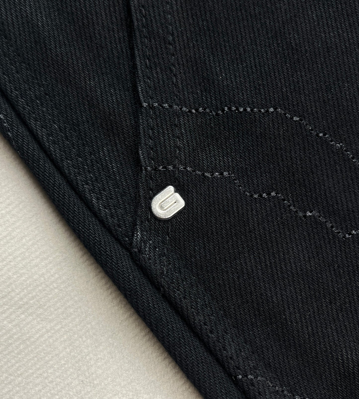 Tone-on-tone Camo Denim