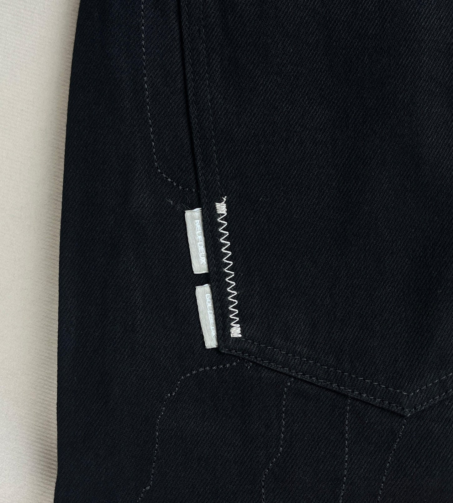 Tone-on-tone Camo Denim