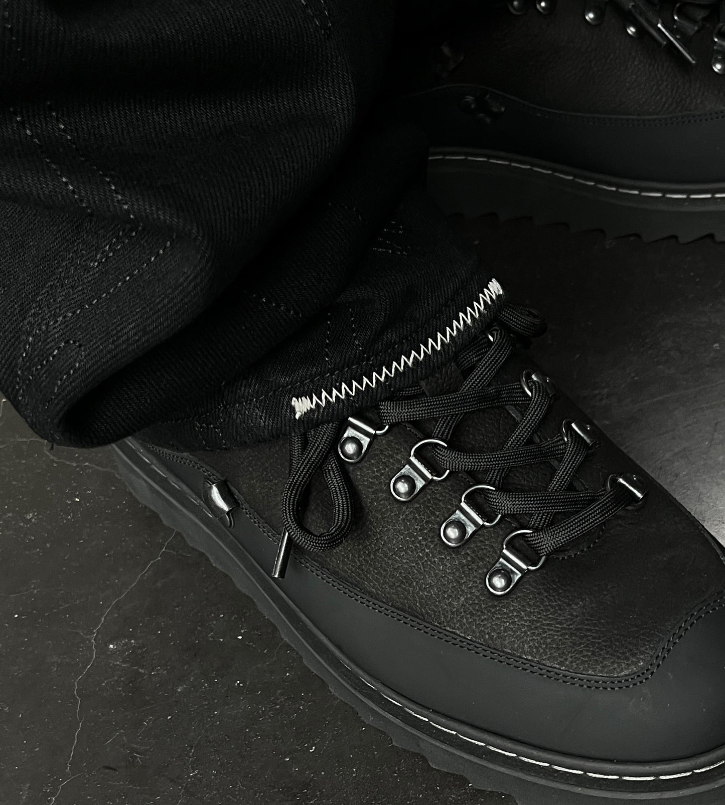 Tone-on-tone Camo Denim