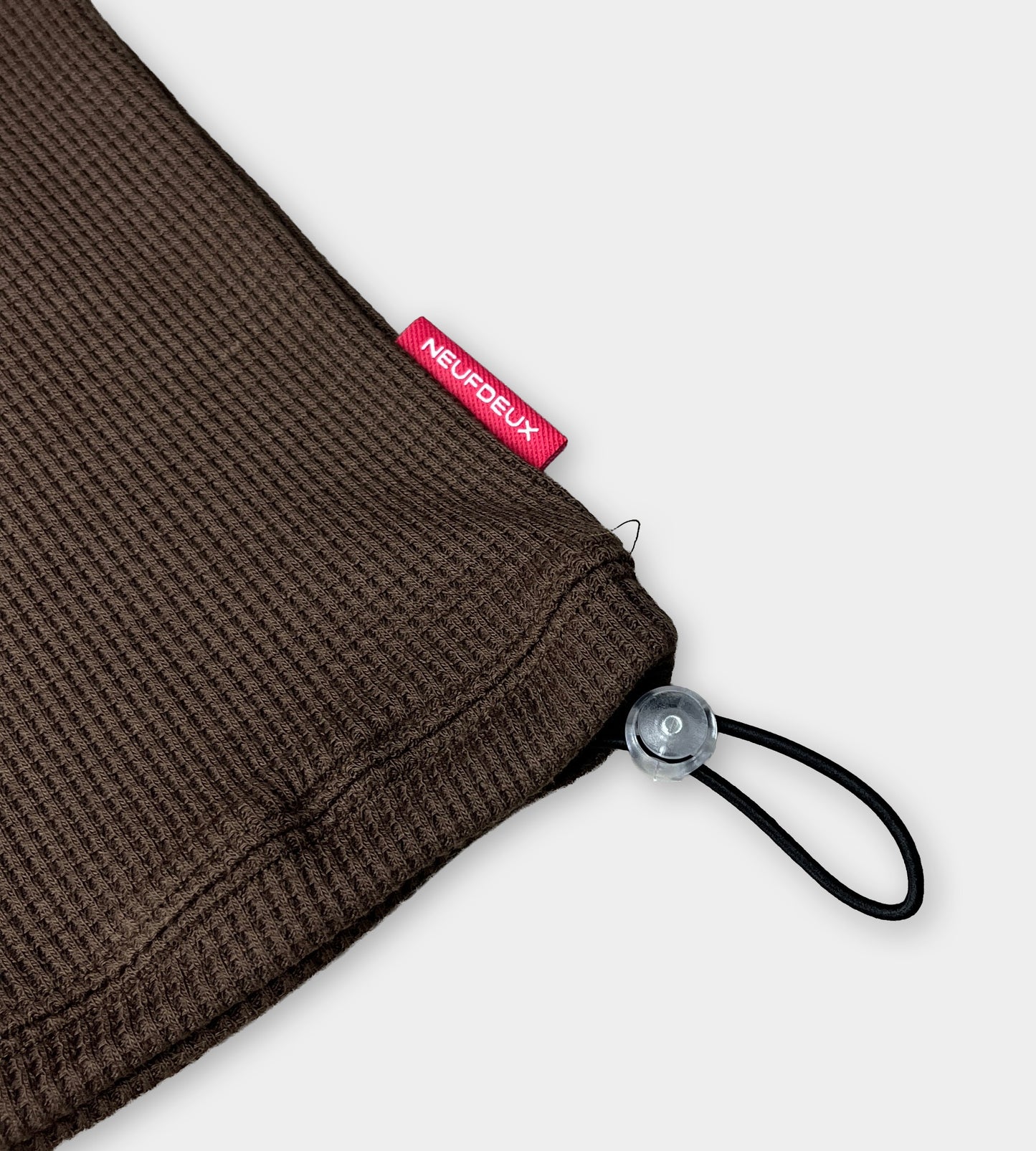Cross Waffle Longsleeve - Chocolate