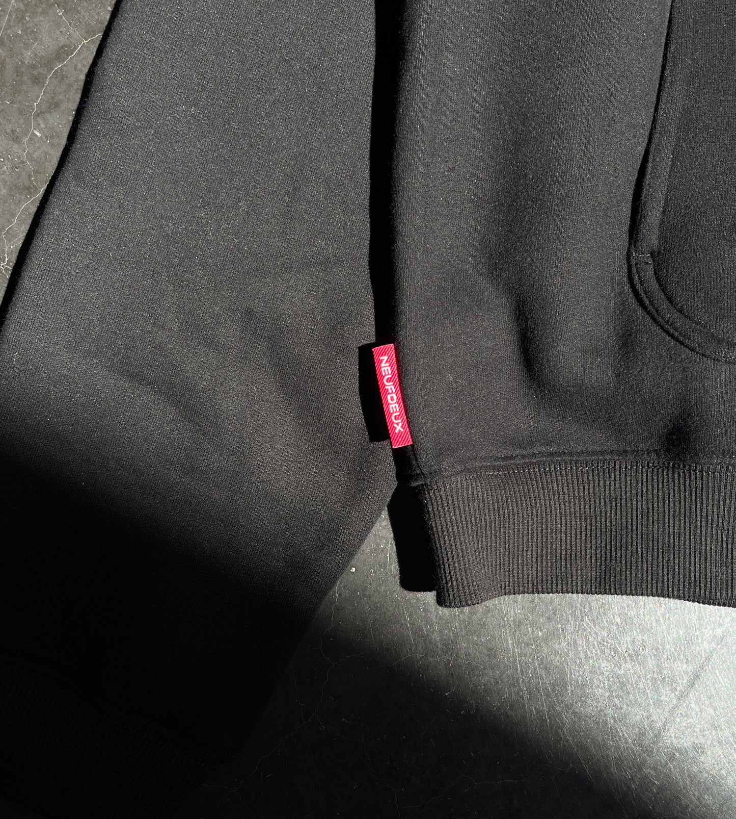 9² Zip-Hoodie - Black