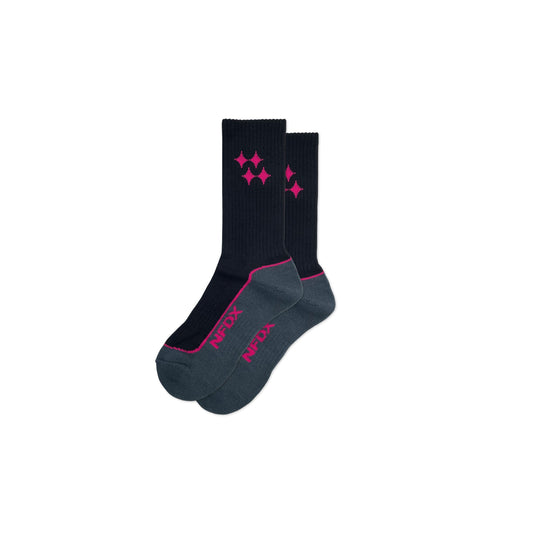 ASTROIDS SPORT SOCKS - RASPBERRY