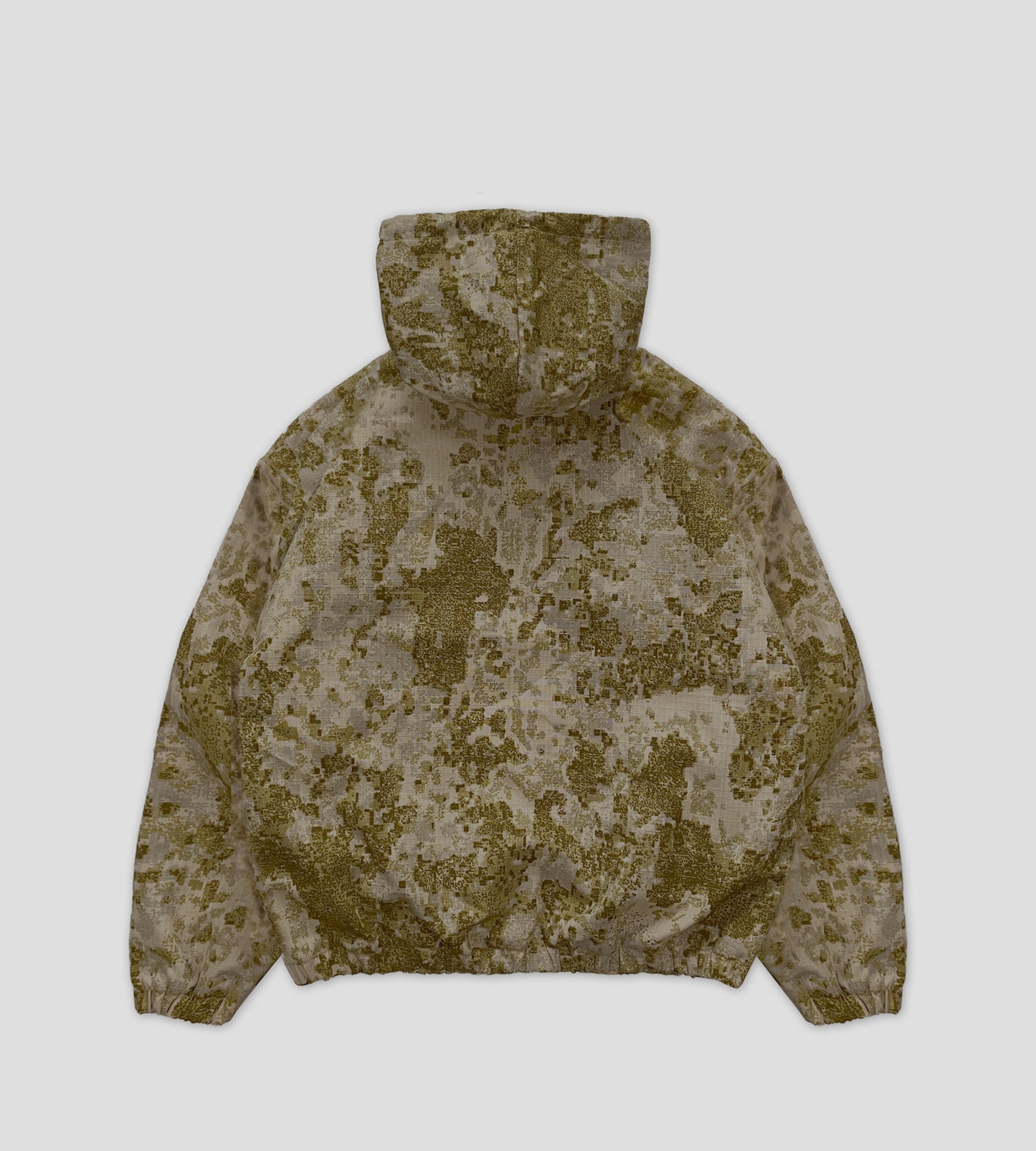 Badland Camo Reversible Hoodie/Jacket - Charcoal