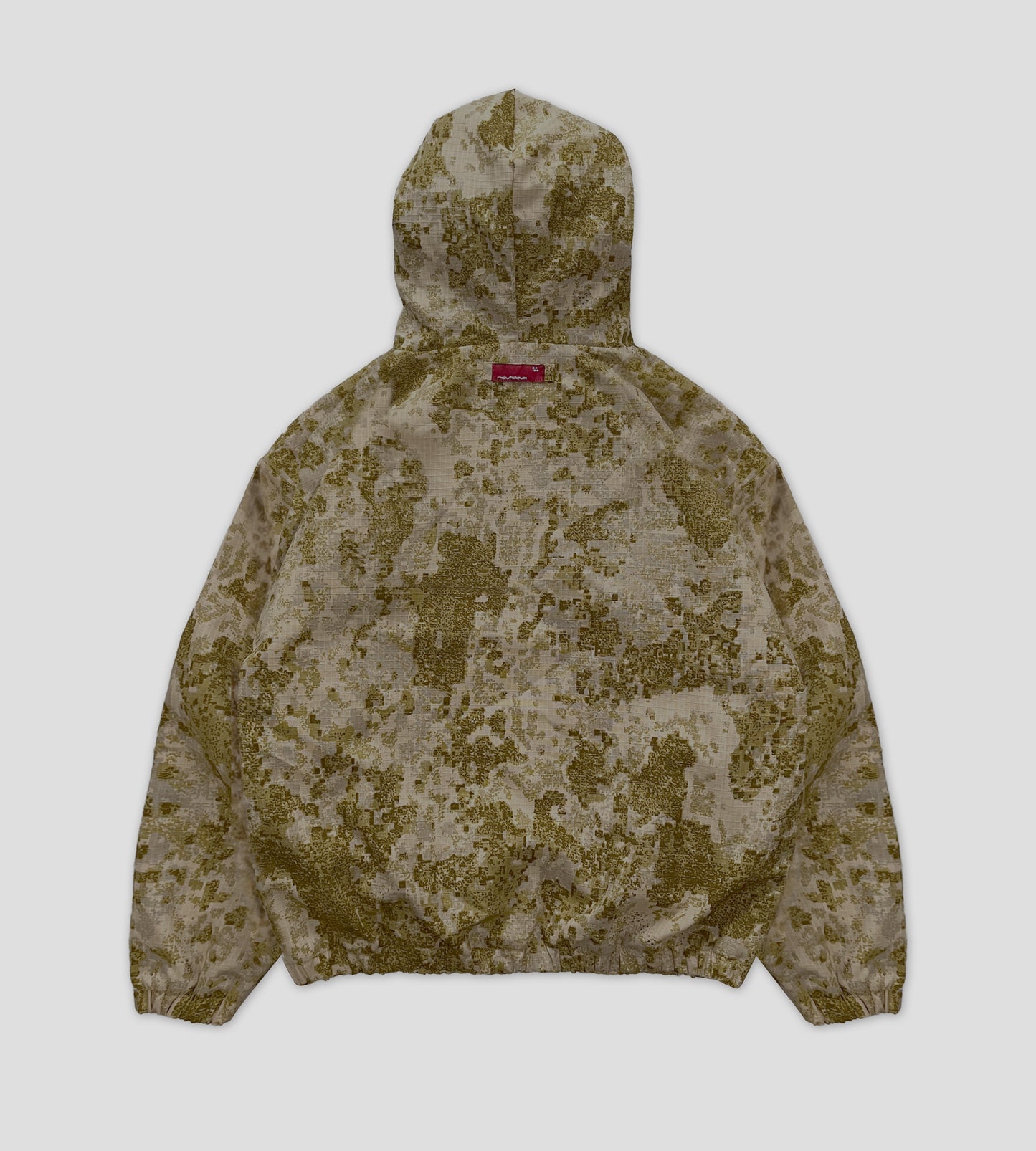 Badland Camo Reversible Hoodie/Jacket - Charcoal