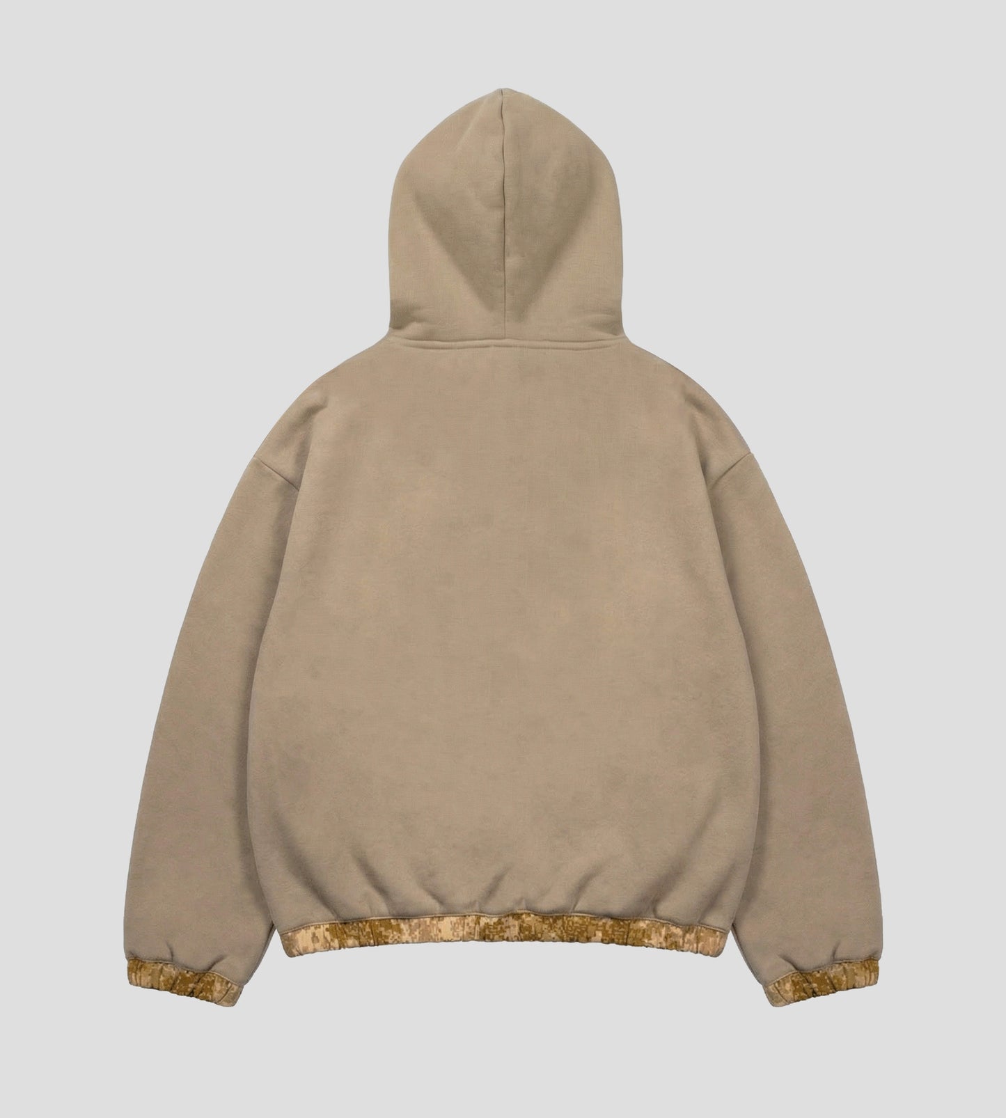 Badland Camo Reversible Hoodie/Jacket - Sand