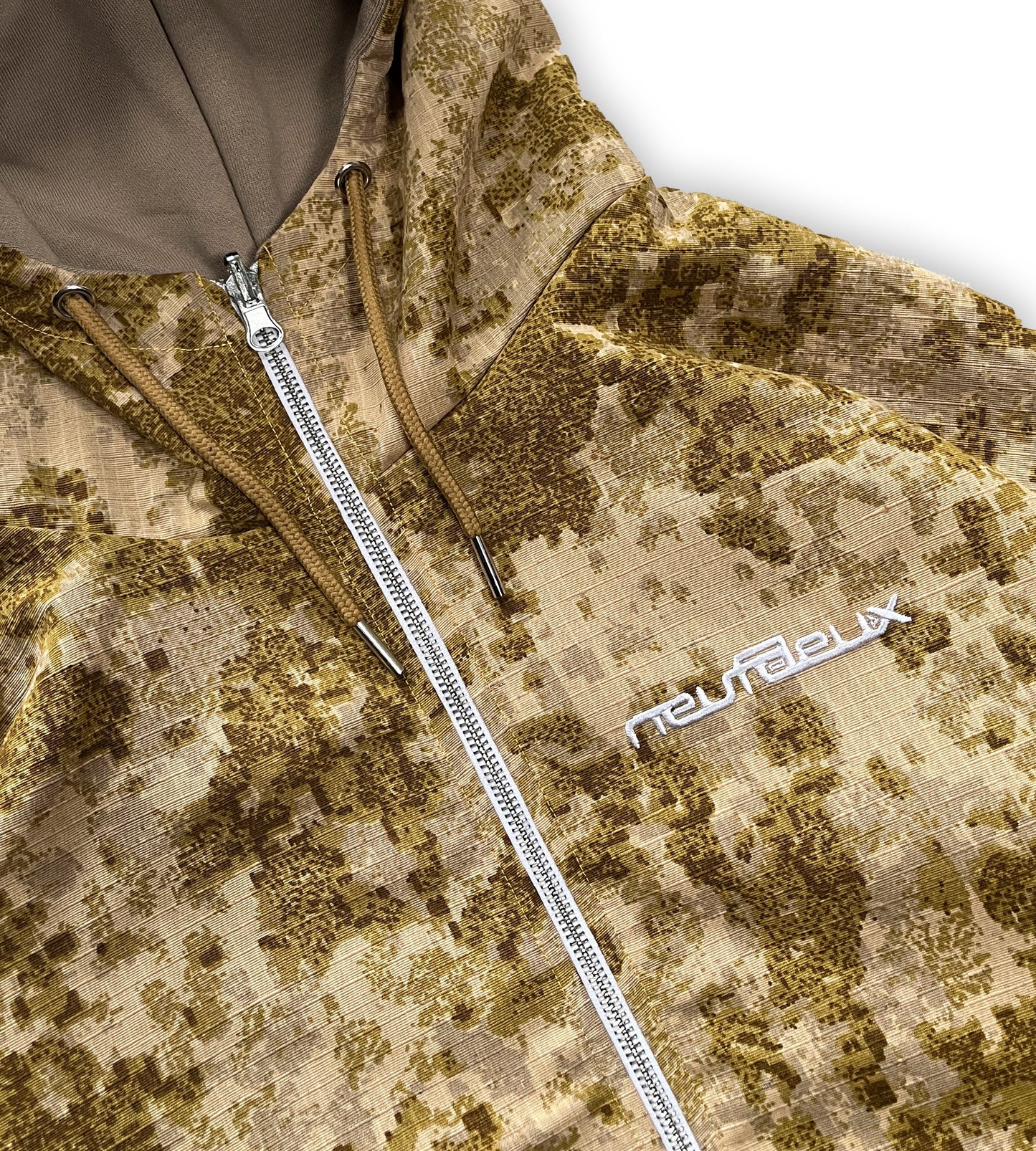 Badland Camo Reversible Hoodie/Jacket - Sand