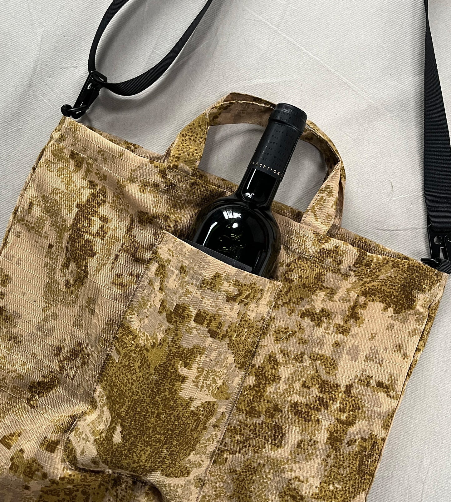 Badland Camo Shopper Bag - Charcoal