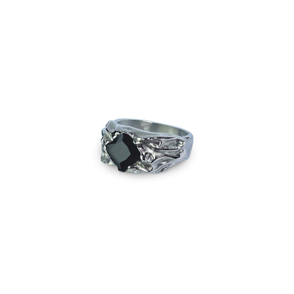 CHROMOID RING - BLACK