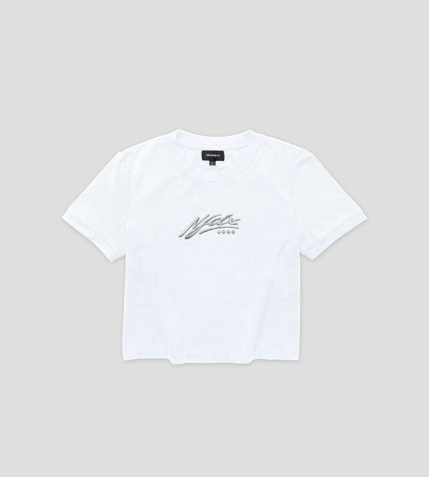 Cursive Baby Tee - 02
