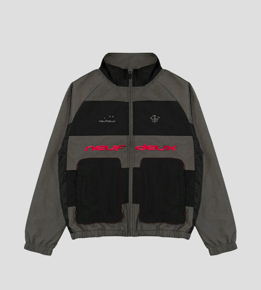 Diamond Ripstop Jacket - Gray/Black