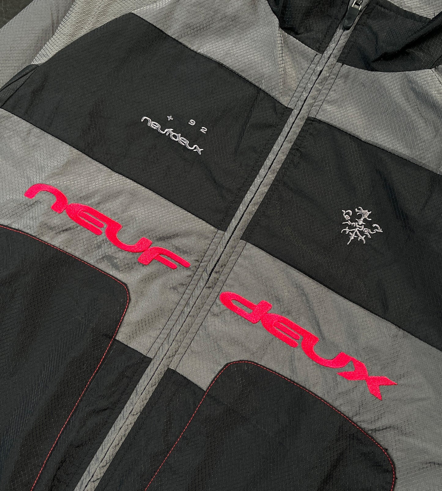 Diamond Ripstop Jacket - Gray/Black