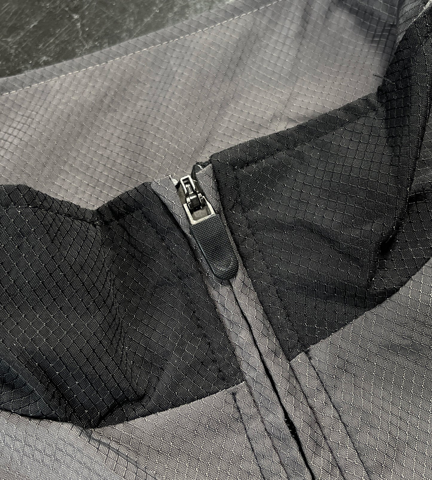 Diamond Ripstop Jacket - Gray/Black