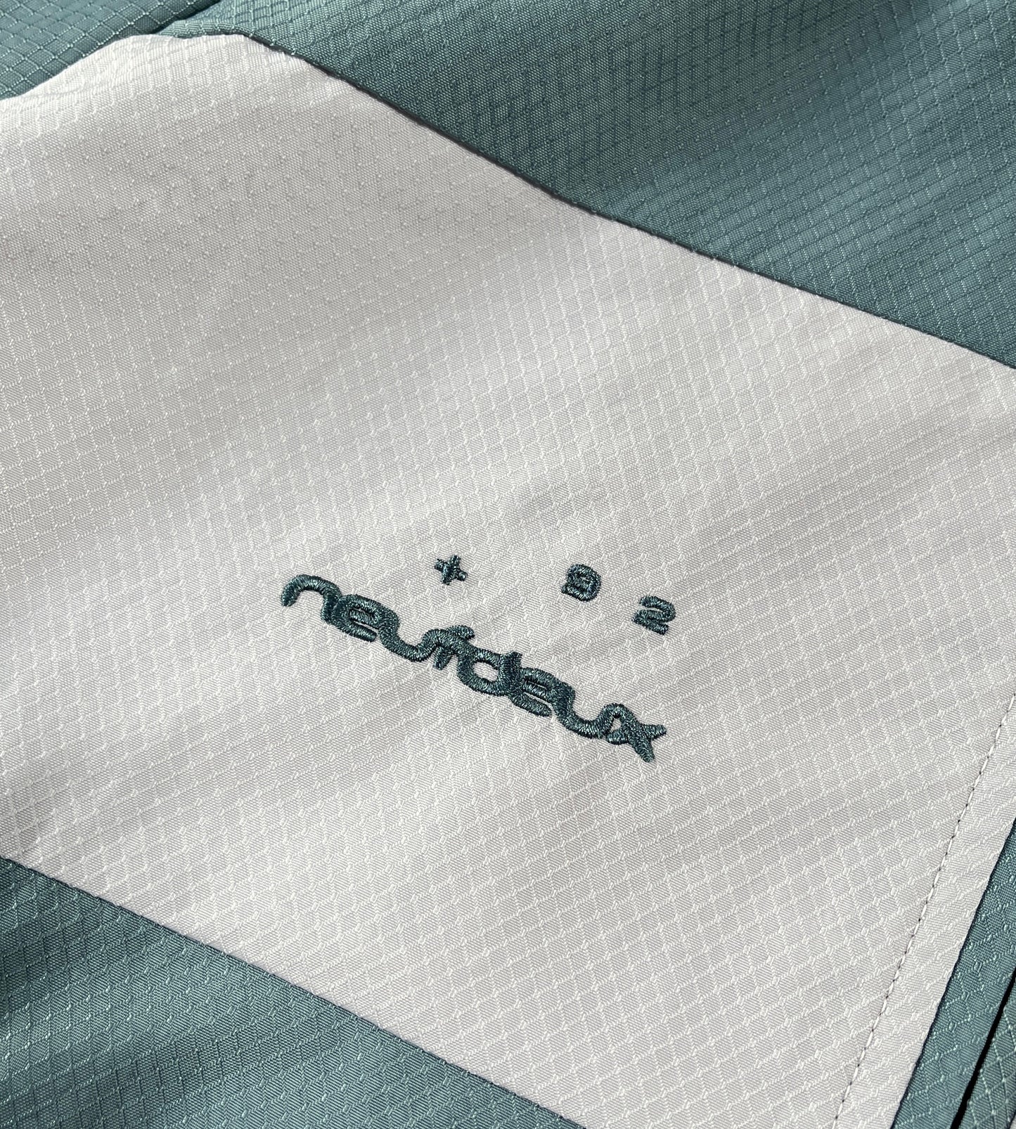 Diamond Ripstop Jacket - MintBlue/Grey
