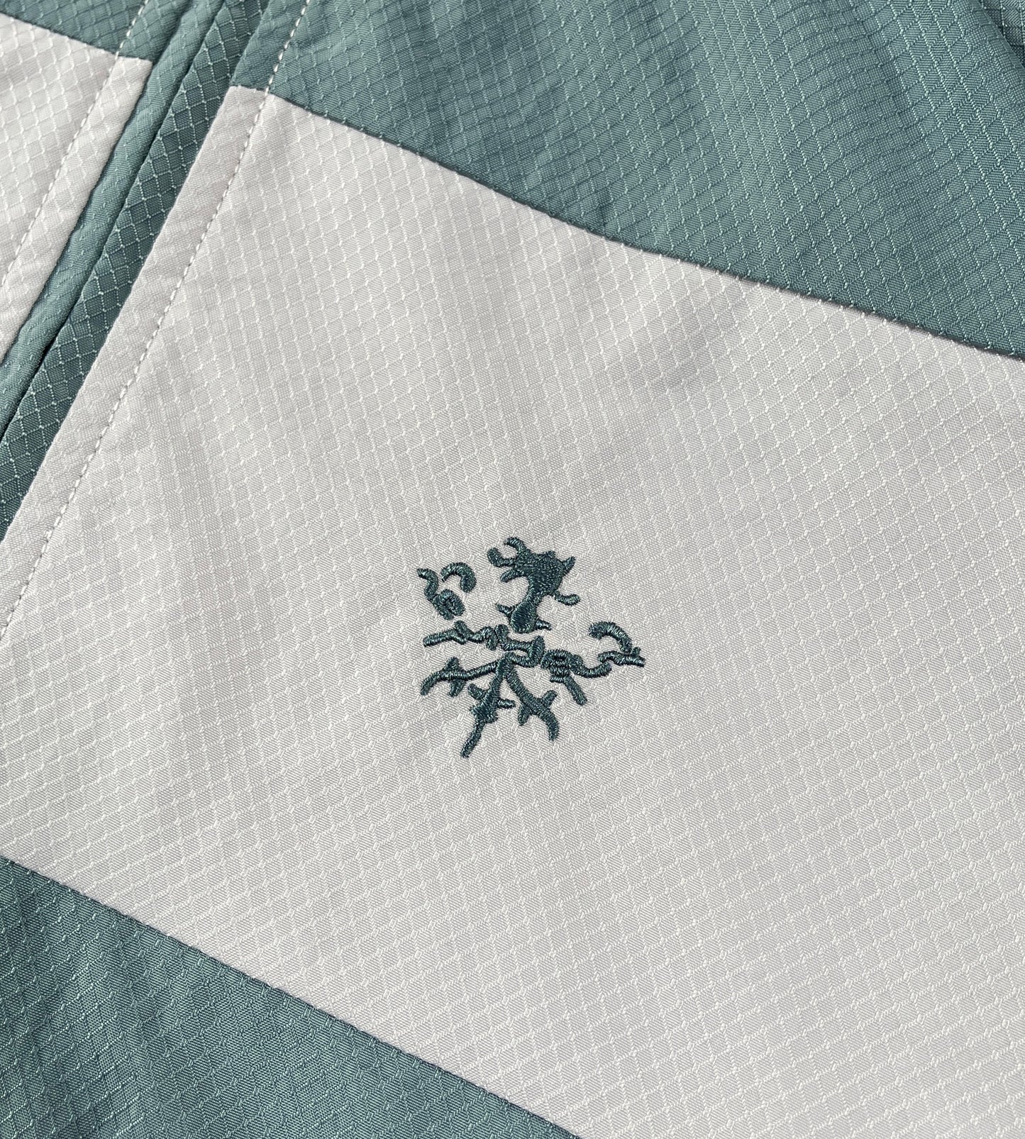 Diamond Ripstop Jacket - MintBlue/Grey