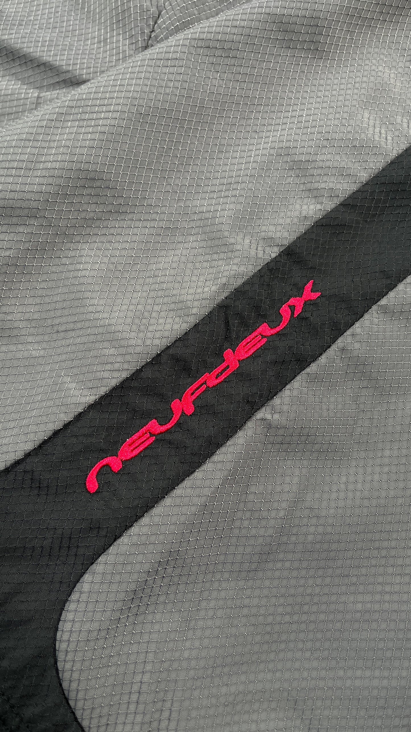 Diamond Ripstop Shorts - Gray/Black