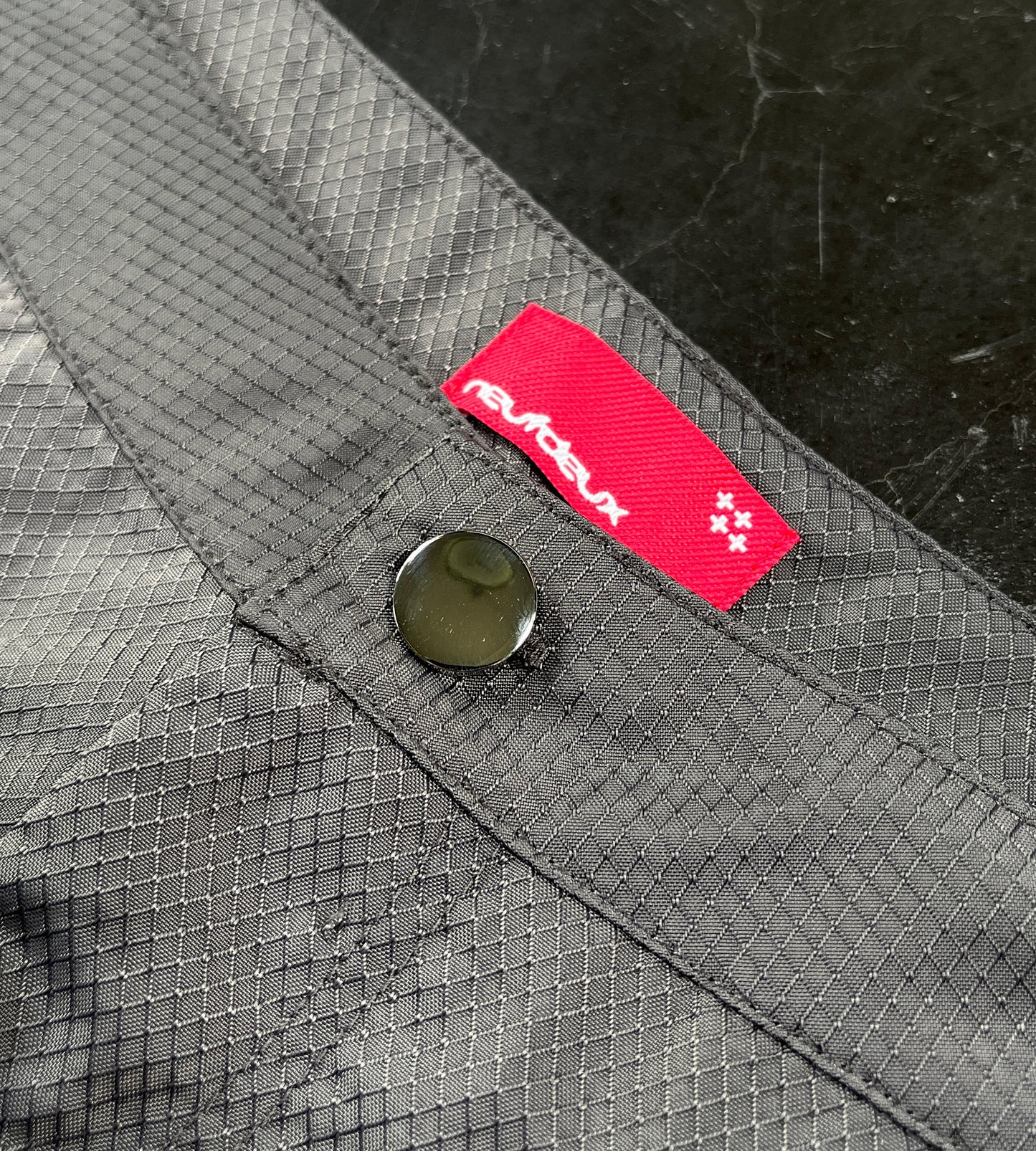 Diamond Ripstop Shorts - Gray/Black