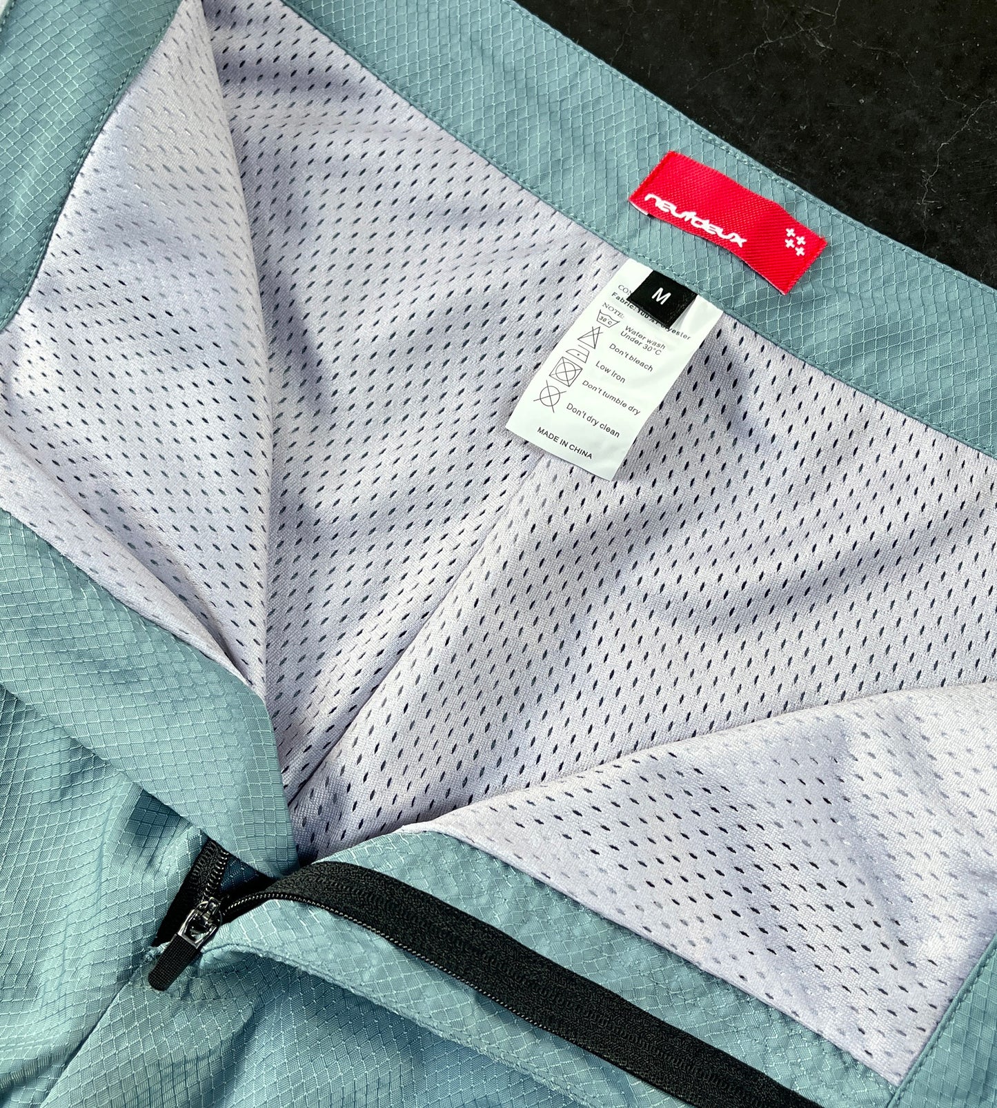 Diamond Ripstop Shorts - MintBlue/Grey