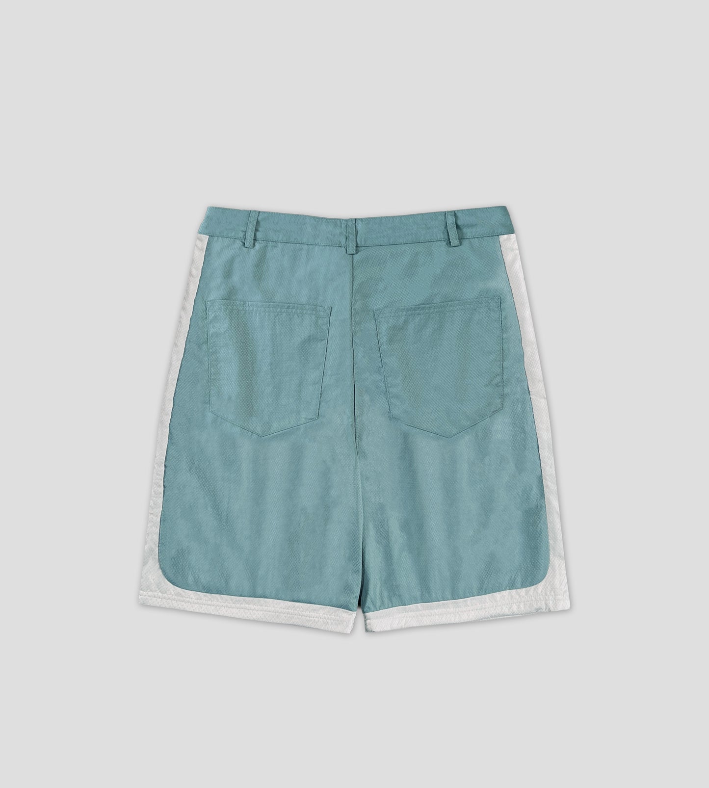 Diamond Ripstop Shorts - MintBlue/Grey
