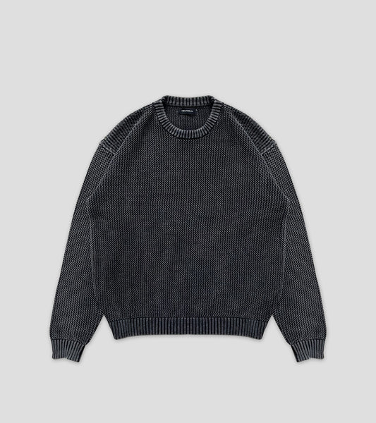Interlace Knit Sweater - 01