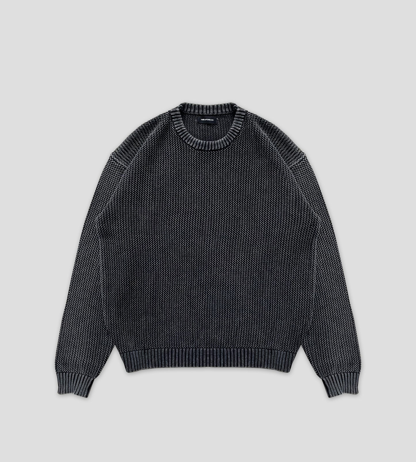 Interlace Knit Sweater - 01