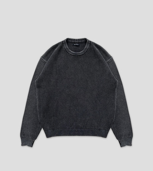 Interlace Knit Sweater - 01