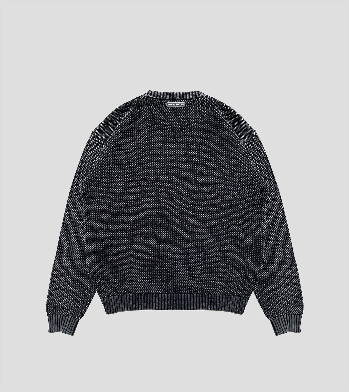 Interlace Knit Sweater - 01