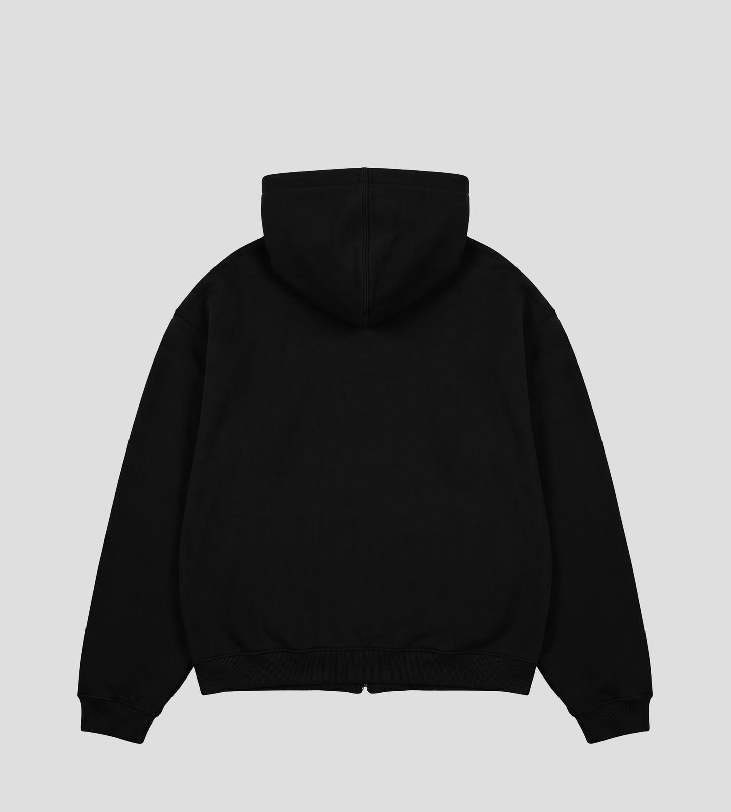 Melt Zip-Hoodie - Black