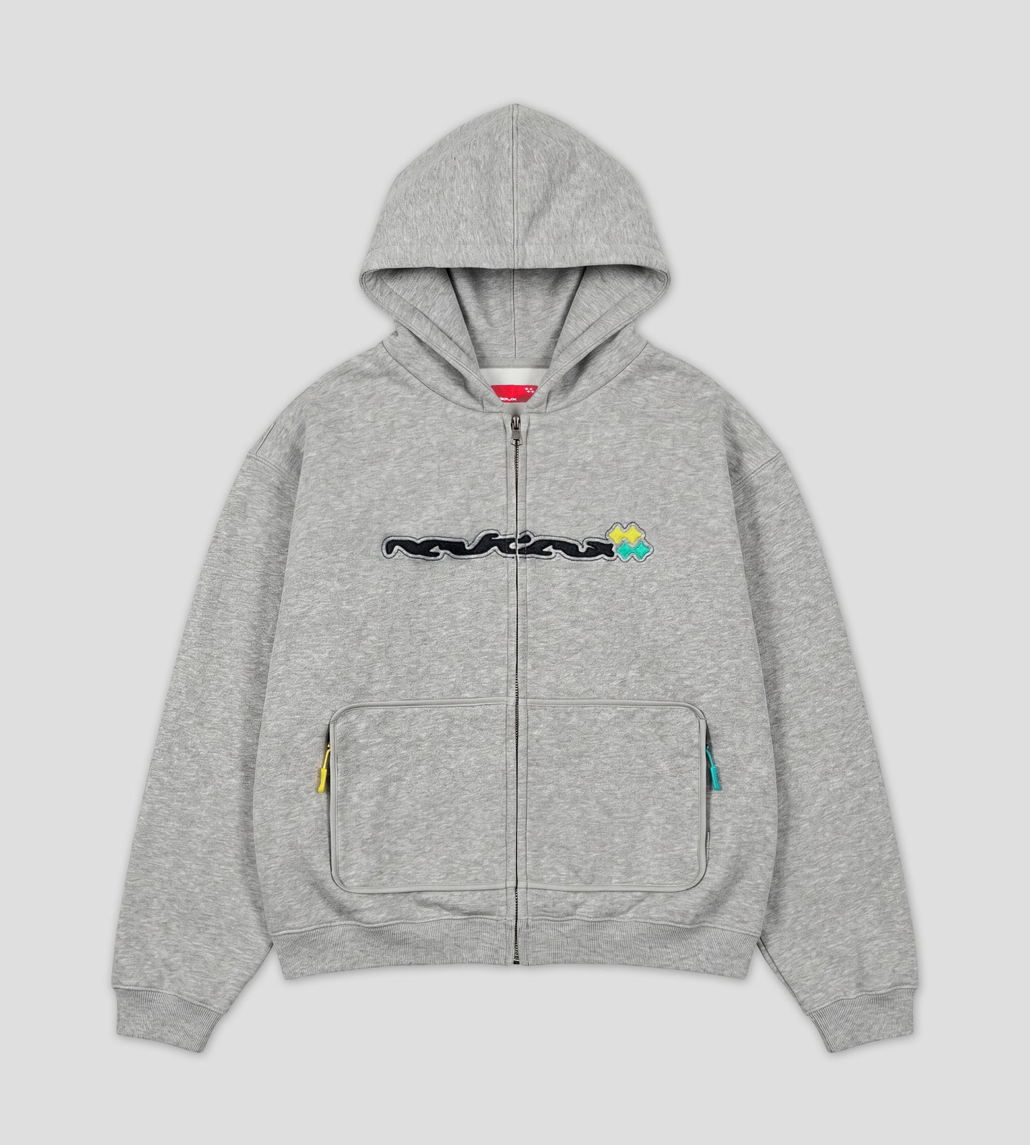 Melt Zip-Hoodie - Sport Grey
