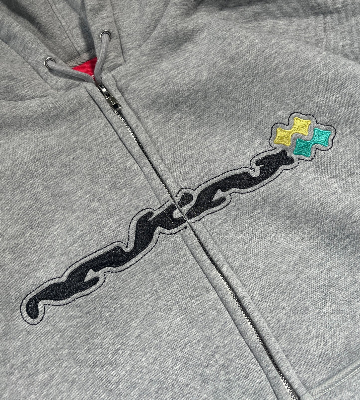 Melt Zip-Hoodie - Sport Grey