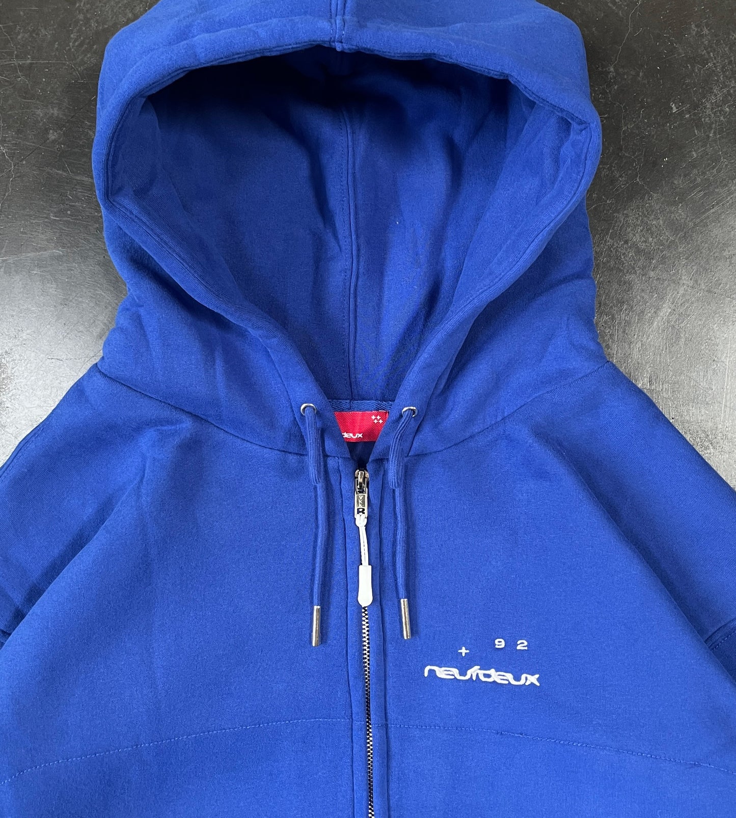 Sunder Zip-Hoodie - Royal Blue