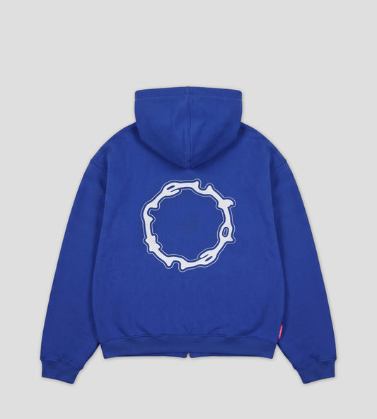 Sunder Zip-Hoodie - Royal Blue
