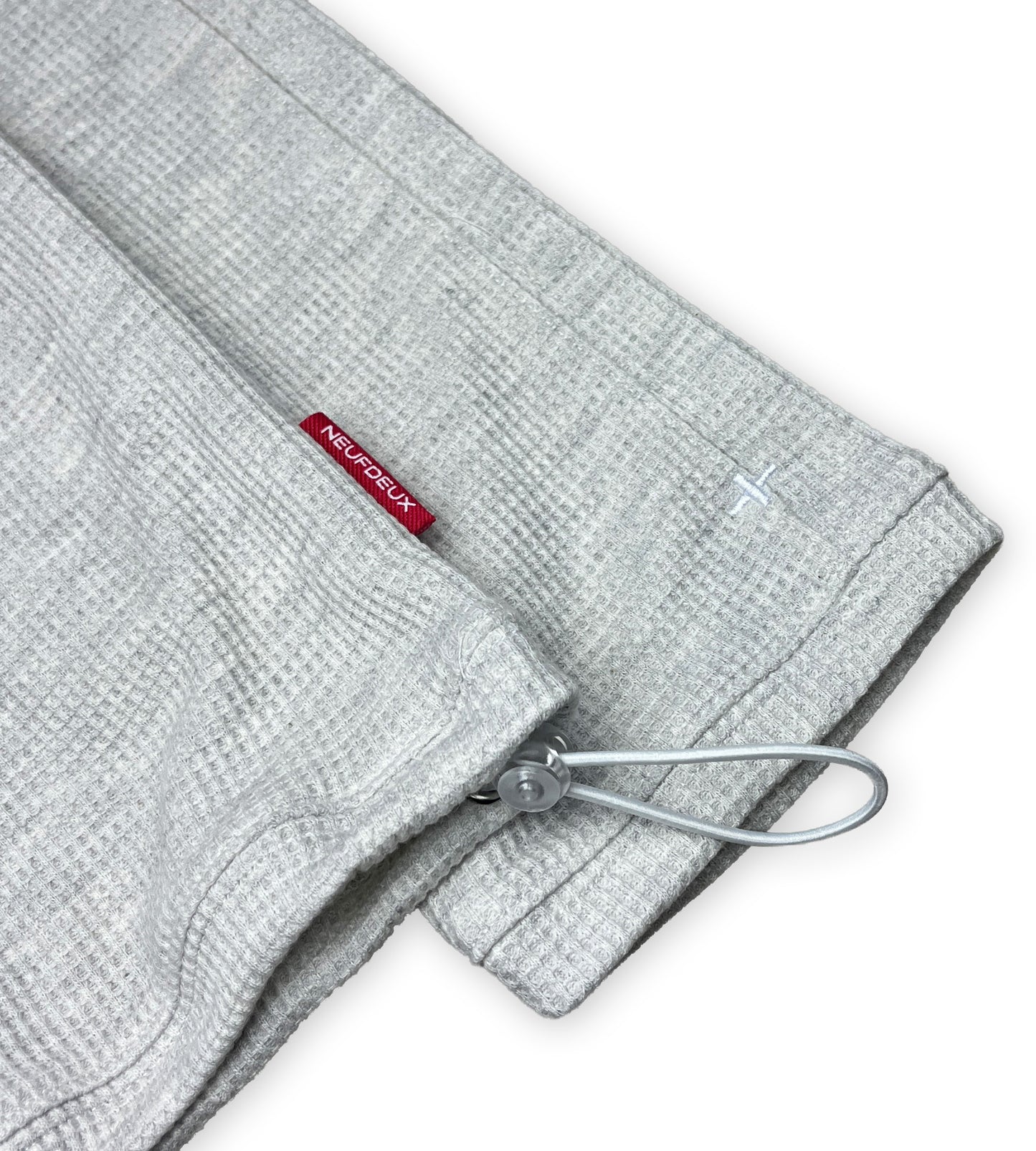 Cross Waffle Longsleeve - Light Grey